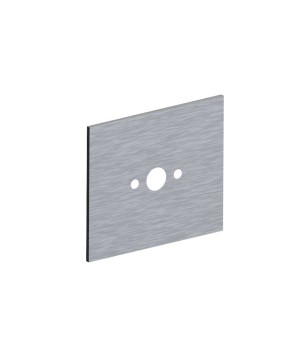 Fratelli Frattini R19112 piastra in acciaio inox per bocca lavabo a parete