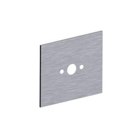 Fratelli Frattini R19112 piastra in acciaio inox per bocca lavabo a parete