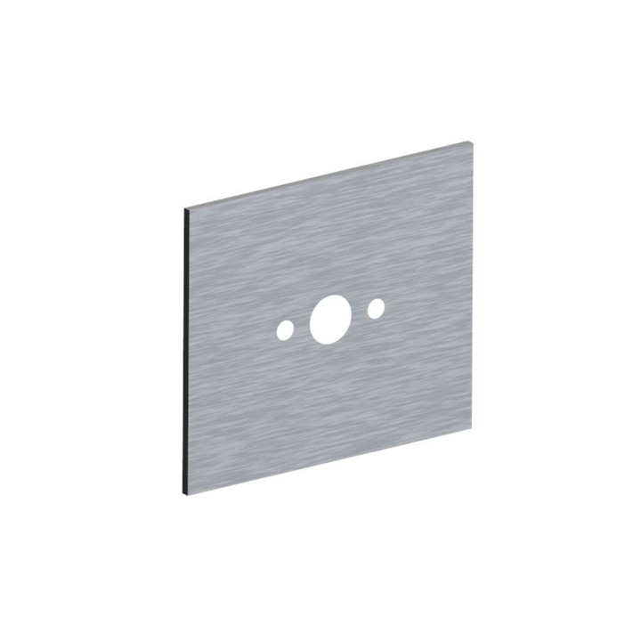 Fratelli Frattini R19112 piastra in acciaio inox per bocca lavabo a parete