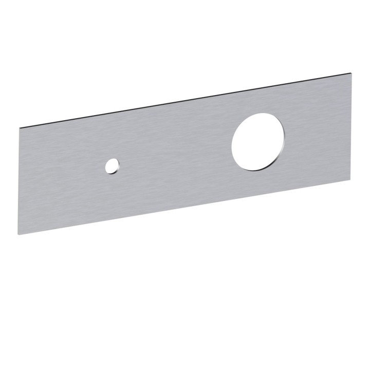 Fratelli Frattini R19114 piastra in acciaio inox per incasso doccia