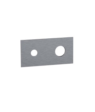 Fratelli Frattini R19159 piastra per idroscopino tondo inox