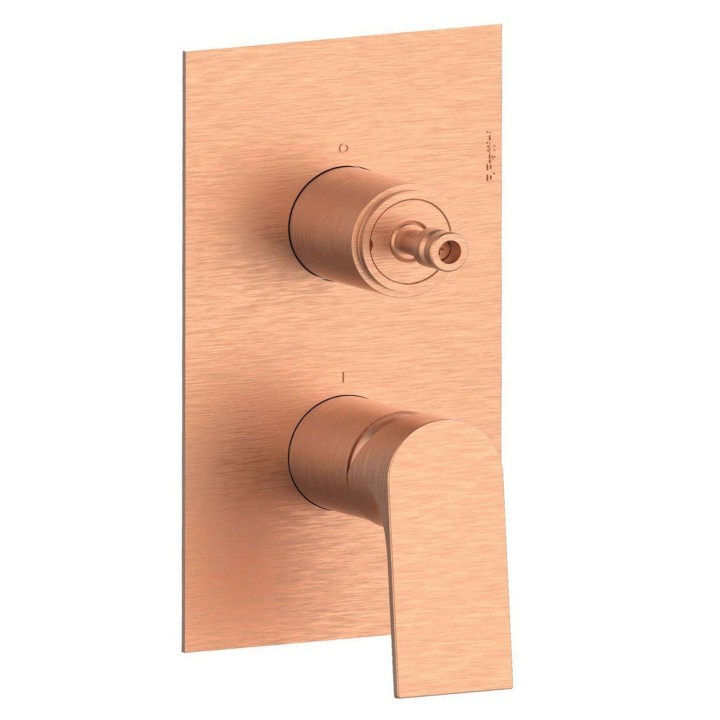 Fratelli Frattini 78523SV3 parte esterna visibile monocomando incasso con deviatore a dischi ceramici 3 vie serie NARCISO S Fratelli Frattini 78523SV3 parte esterna visibile monocomando incasso con deviatore a dischi ceramici 3 vie serie NARCISO S