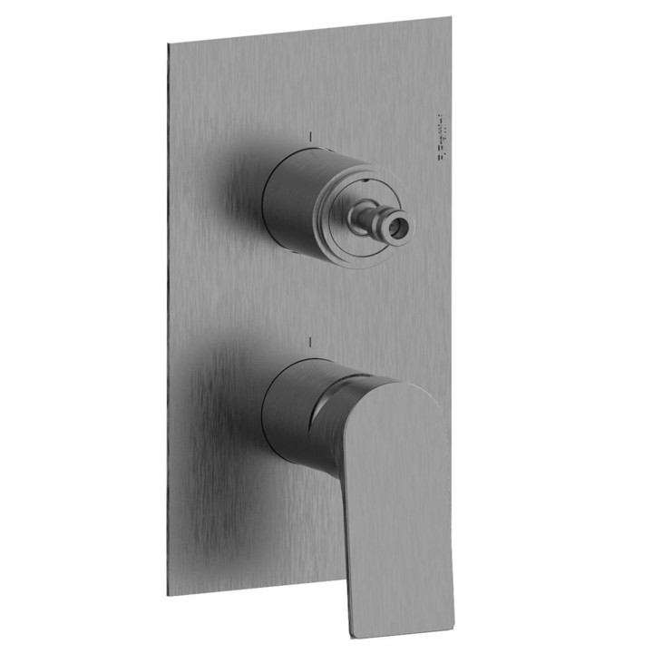 Fratelli Frattini 78523SV3 parte esterna visibile monocomando incasso con deviatore a dischi ceramici 3 vie serie NARCISO S Fratelli Frattini 78523SV3 parte esterna visibile monocomando incasso con deviatore a dischi ceramici 3 vie serie NARCISO S