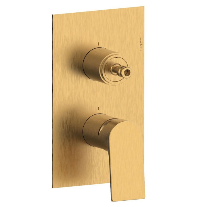 Fratelli Frattini 78523SV3 parte esterna visibile monocomando incasso con deviatore a dischi ceramici 3 vie serie NARCISO S Fratelli Frattini 78523SV3 parte esterna visibile monocomando incasso con deviatore a dischi ceramici 3 vie serie NARCISO S