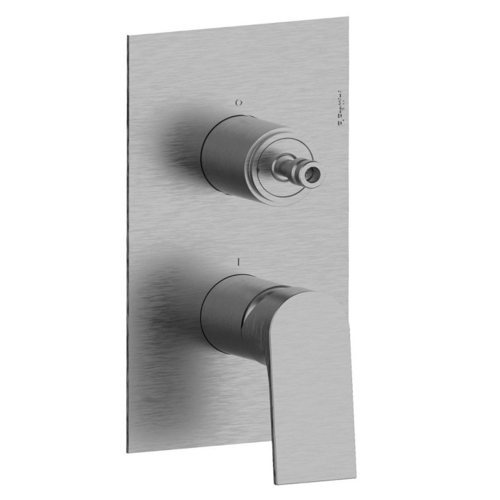 Fratelli Frattini 78523SV3 parte esterna visibile monocomando incasso con deviatore a dischi ceramici 3 vie serie NARCISO S