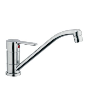 Fratelli Frattini 60167 monocomando per lavello monoforo assiale con leva lunga serie MOCCA