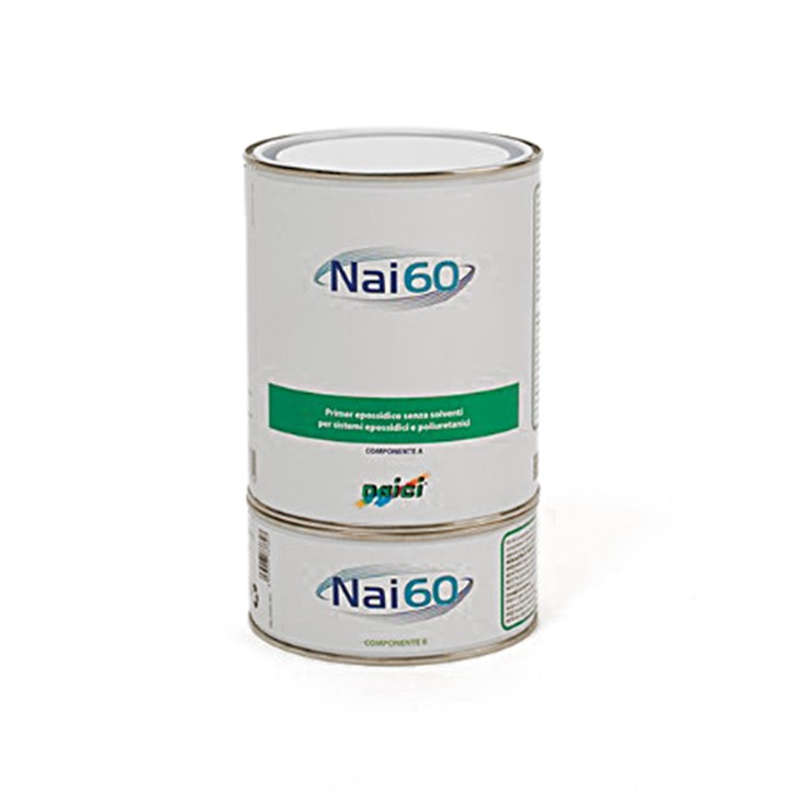Naici NAI 60 primer ancorante consolidante epossidico senza solventi per fondi assorbenti Naici NAI 60 primer ancorante consolidante epossidico senza solventi per fondi assorbenti