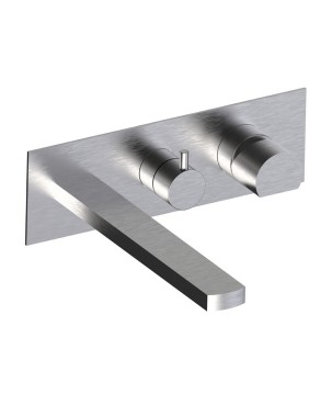 Fratelli Frattini 89528V2 parte esterna visibile monocomando vasca incasso con deviatore 2 vie con bocca di erogazione serie BORGIA