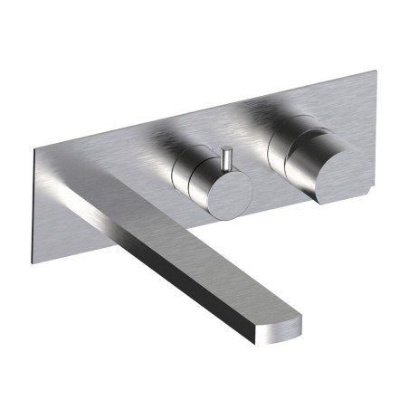 Fratelli Frattini 89528V3 parte esterna visibile monocomando vasca incasso con deviatore 3 vie con bocca di erogazione serie BORGIA