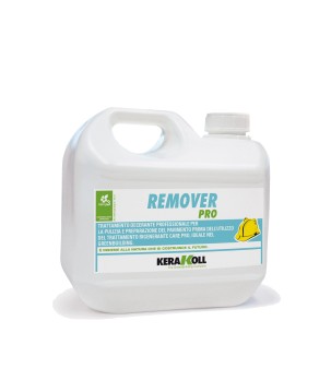 Kerakoll REMOVER PRO detergente decerante concentrato per rimozione vecchie cere olii grassi da pavimenti in resina 2,5 LT