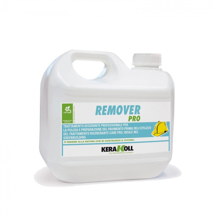 Kerakoll REMOVER PRO detergente decerante concentrato per rimozione vecchie cere olii grassi da pavimenti in resina 2,5 LT Kerakoll REMOVER PRO detergente decerante concentrato per rimozione vecchie cere olii grassi da pavimenti in resina 2,5 LT