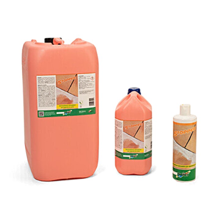 Naici STOPPER impregnante antisalnitro per cotto pietre e superfici edili assorbenti Naici STOPPER impregnante antisalnitro per cotto pietre e superfici edili assorbenti