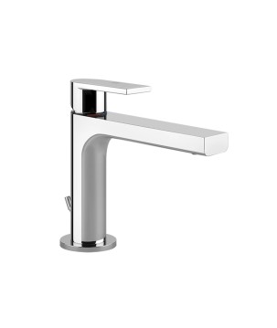Gessi 38601 miscelatore lavabo con scarico e flessibili di collegamento linea EMPORIO VIA MANZONI