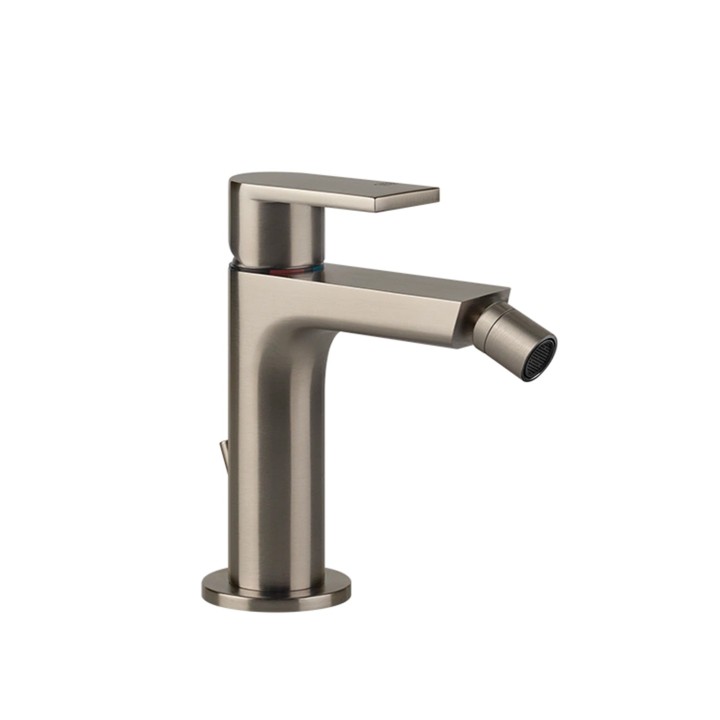 Gessi 38607 miscelatore bidet con scarico e flessibili di collegamento linea EMPORIO VIA MANZONI