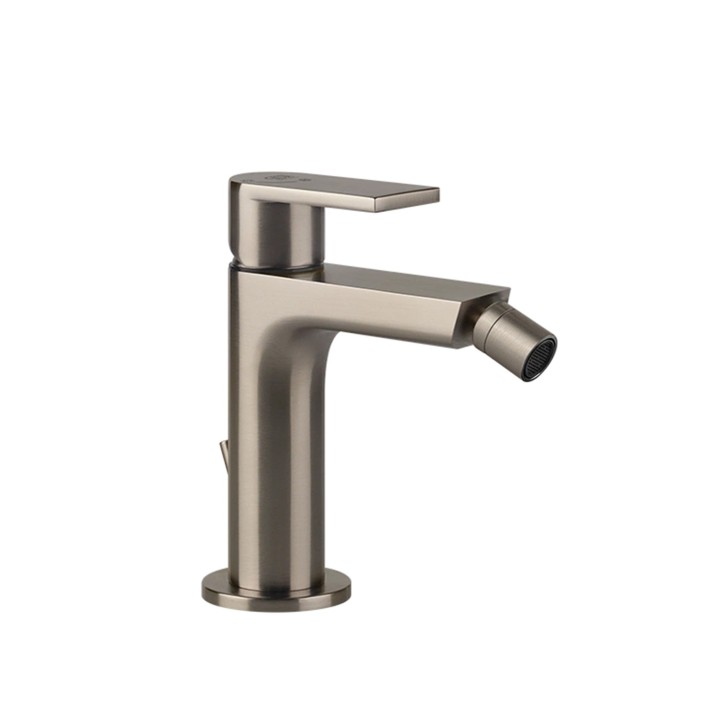 Gessi 38608 miscelatore bidet con scarico e flessibili di collegamento linea EMPORIO VIA MANZONI