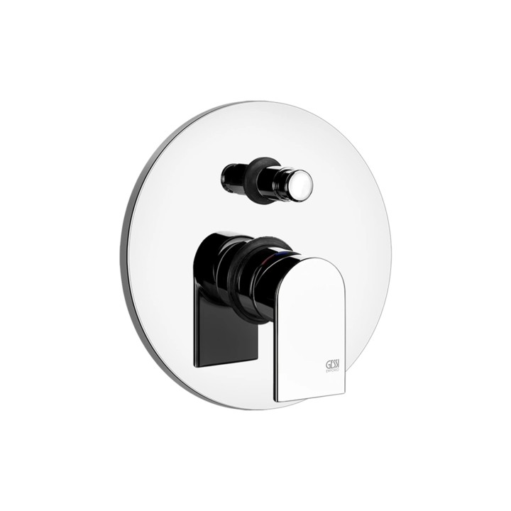 Gessi 38480 parte esterna miscelatore a parete 2 vie linea EMPORIO VIA MANZONI
