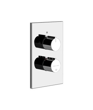 Gessi 38792 parte esterna miscelatore termostatico doccia a parete 1 via linea EMPORIO VIA MANZONI