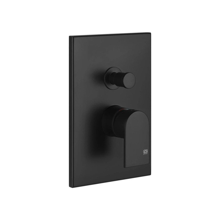Gessi 44634 parte esterna miscelatore a parete 2 vie con deviatore automatico bagno/doccia linea EMPORIO VIA MANZONI