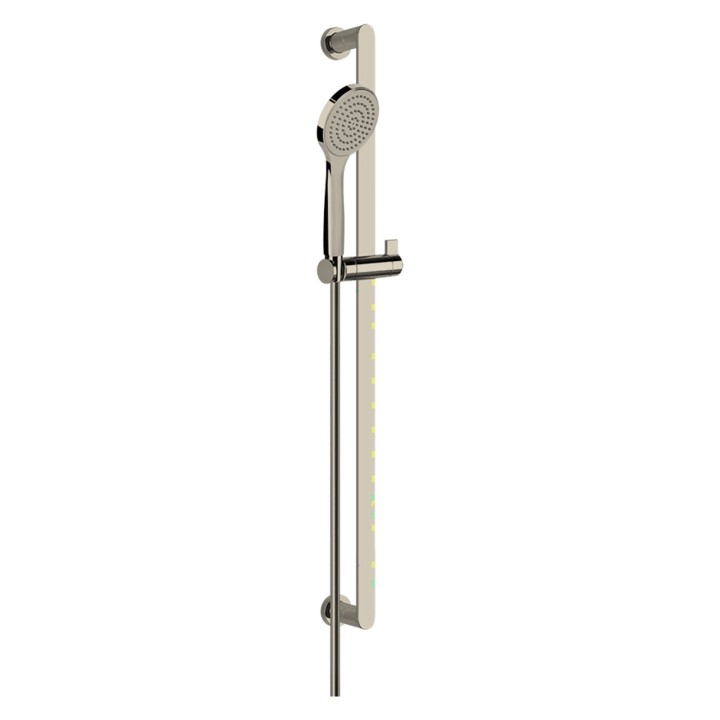 Gessi 47242 asta saliscendi con doccetta anticalcare monogetto e flessibile linea EMPORIO SHOWER