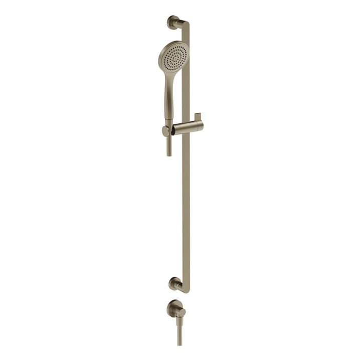 Gessi 47264 asta saliscendi con presa acqua doccetta anticalcare e flessibile linea EMPORIO SHOWER