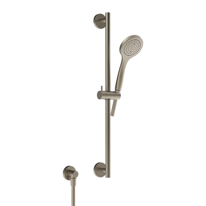 Gessi 47306 asta saliscendi con presa acqua doccetta anticalcare e flessibile linea EMPORIO SHOWER