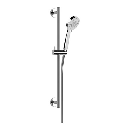 Gessi 47308 asta saliscendi con doccetta anticalcare tre getti e flessibile linea EMPORIO SHOWER