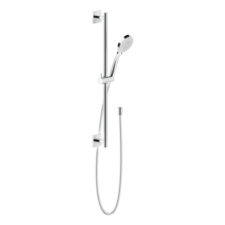 Gessi 47318 asta saliscendi con doccetta anticalcare tre getti e flessibile linea EMPORIO SHOWER