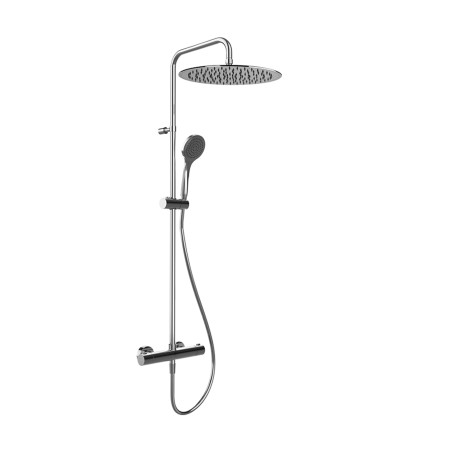 Gessi 35183 miscelatore termostatico a parete con soffione e doccetta anticalcare linea EMPORIO SHOWER