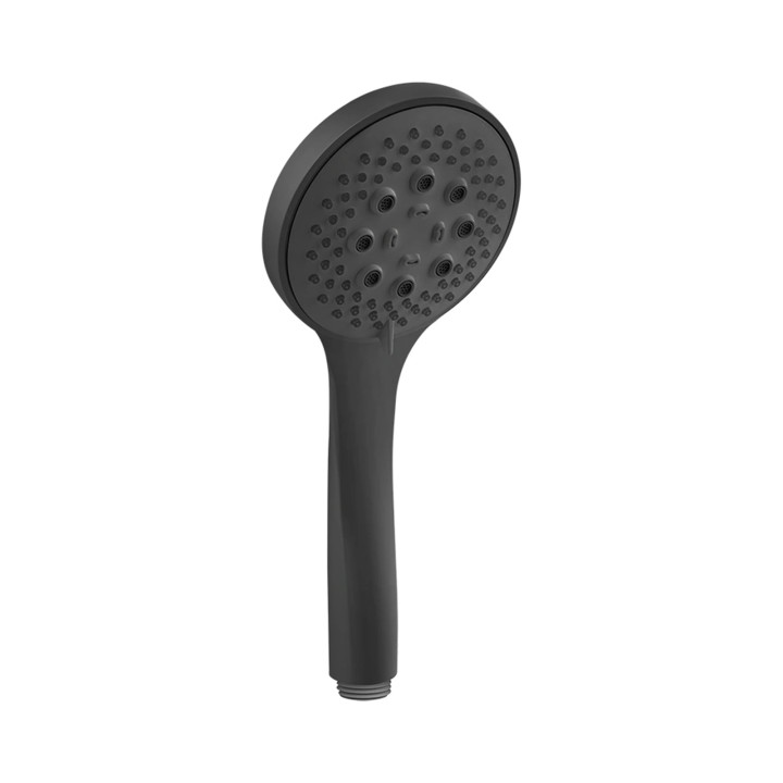 Gessi 38775 doccetta anticalcare tre-getti con inserto nero linea EMPORIO SHOWER