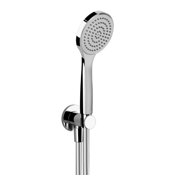 Gessi 38723 set doccia con presa acqua doccetta anticalcare e flessibile linea EMPORIO SHOWER