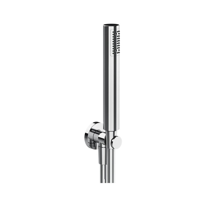 Gessi 38726 set doccia con presa acqua doccetta anticalcare e flessibile linea EMPORIO SHOWER