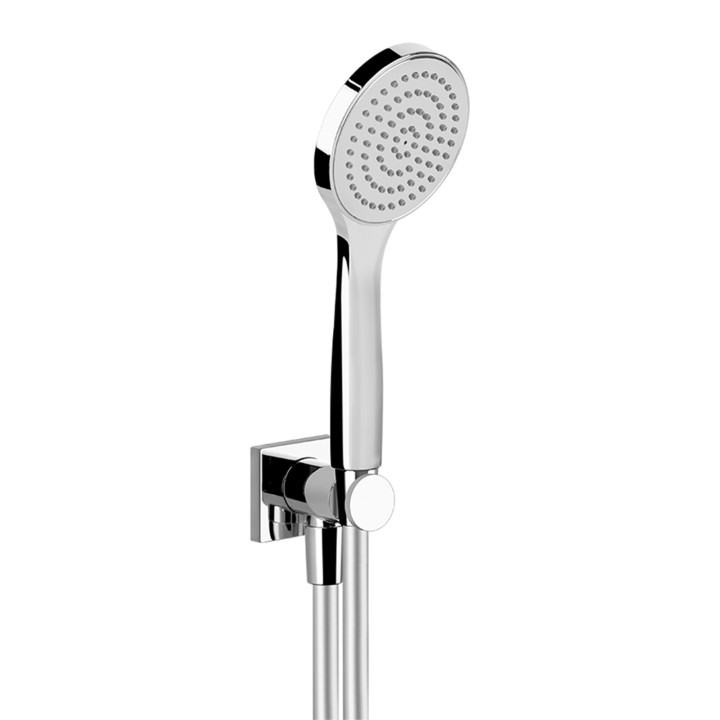 Gessi 47323 set doccia con presa acqua doccetta anticalcare e flessibile linea EMPORIO SHOWER