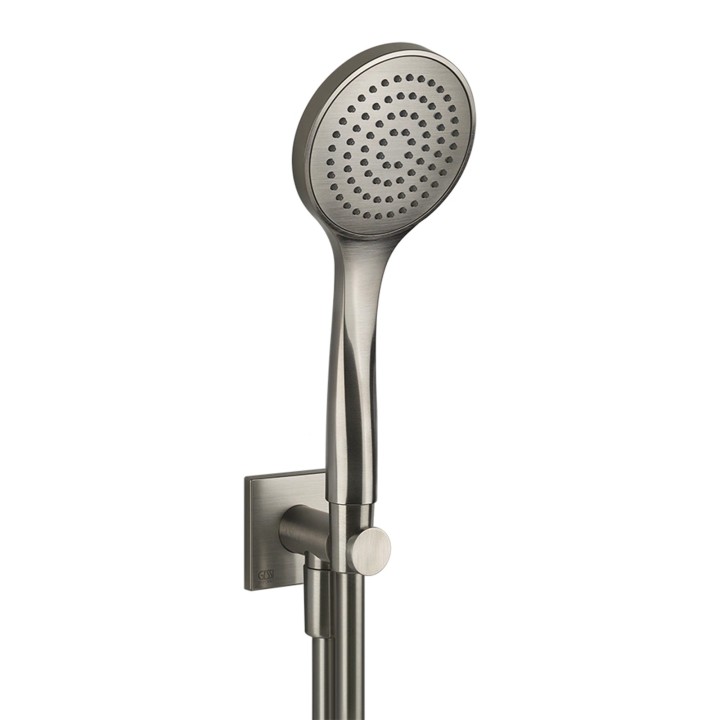 Gessi 47323 set doccia con presa acqua doccetta anticalcare e flessibile linea EMPORIO SHOWER