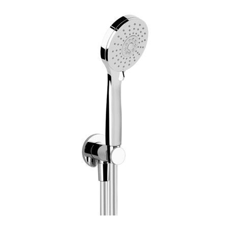 Gessi 47324 set doccia con presa acqua doccetta anticalcare tre getti e flessibile linea EMPORIO SHOWER