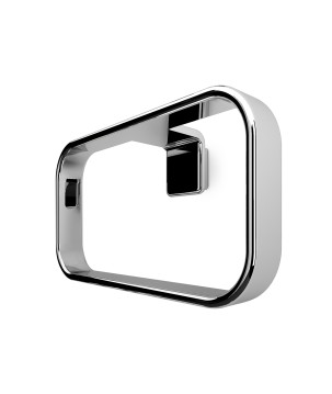 Gedy A970 portasalviette ad anello cromato da parete serie IL GIGLIO
