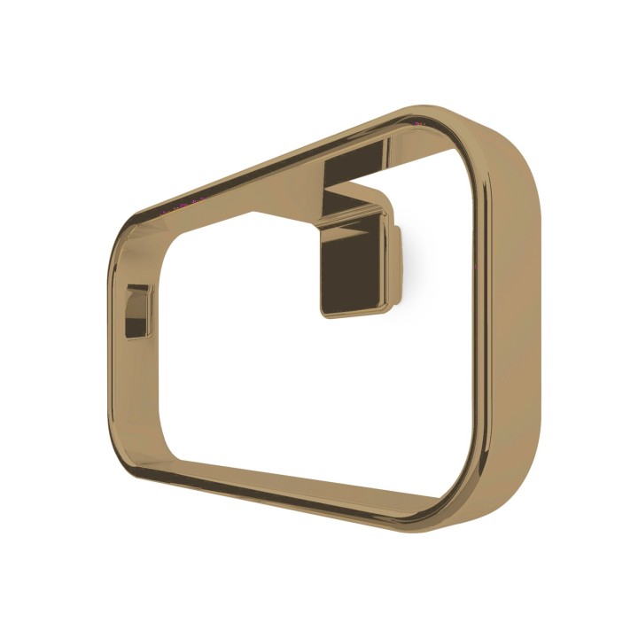 Gedy A970 portasalviette ad anello cromato da parete serie IL GIGLIO