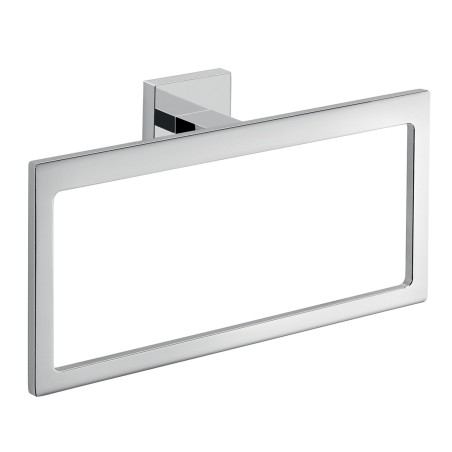 Gedy A070 portasalviette ad anello da parete cromato serie ELBA