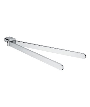 Gedy A123 portasalviette a snodo da parete cromato serie AZZORRE
