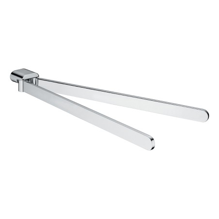 Gedy A123 portasalviette a snodo da parete cromato serie AZZORRE