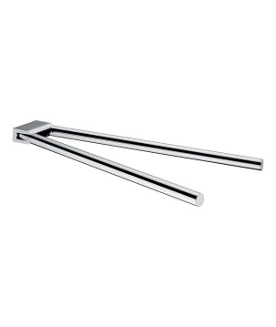 Gedy A223 portasalviette a snodo cromato da parete serie CANARIE