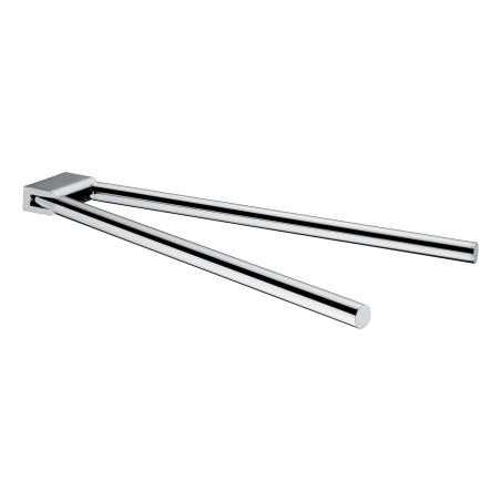 Gedy A223 portasalviette a snodo cromato da parete serie CANARIE