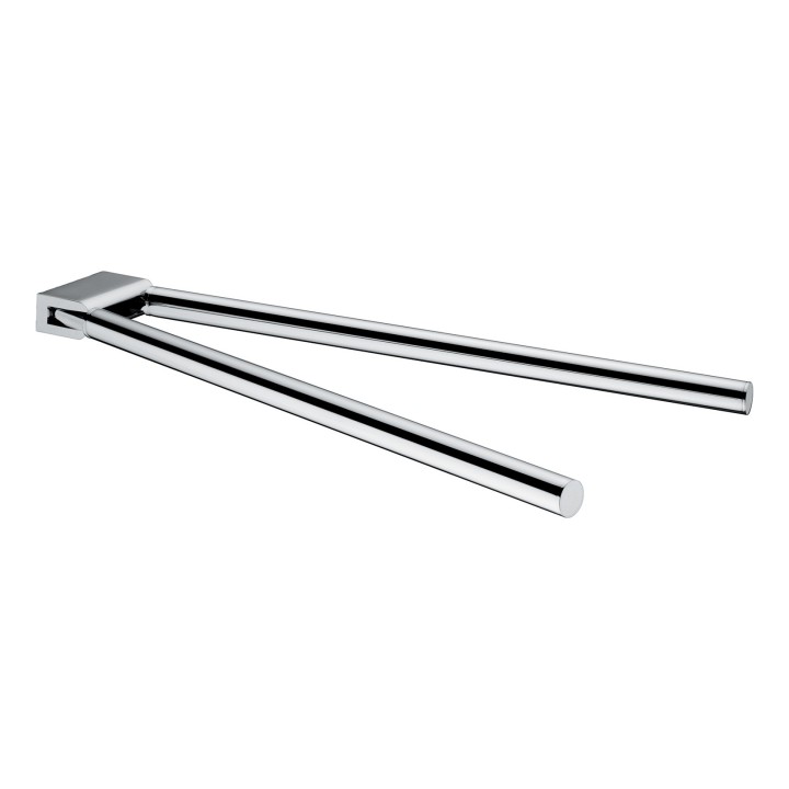 Gedy A223 portasalviette a snodo cromato da parete serie CANARIE