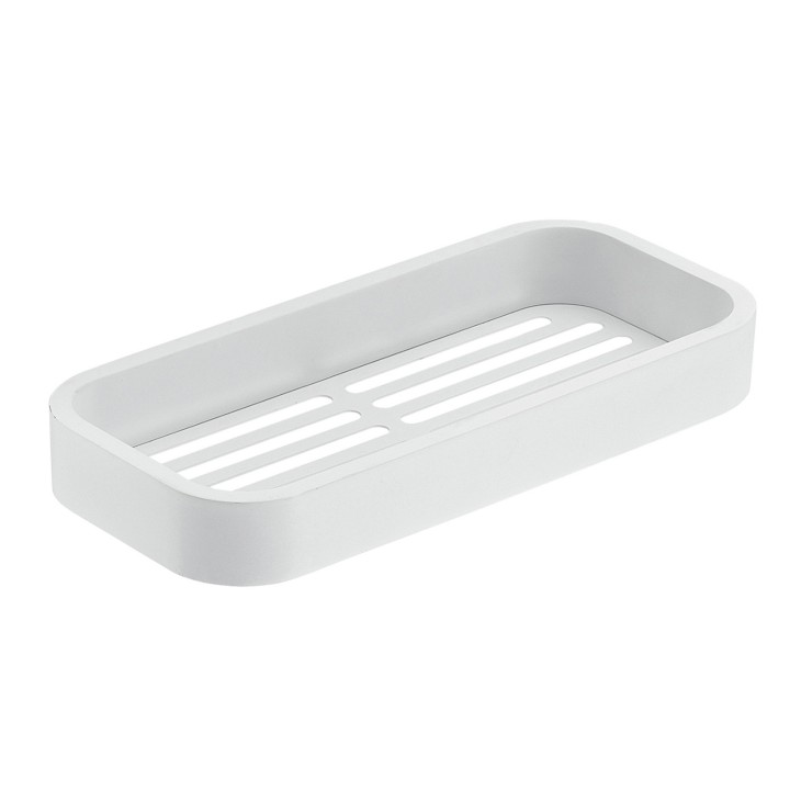 Gedy 3218 portaoggetti doccia rettangolare in acciaio inox AISI 304 da parete serie OUTLINE