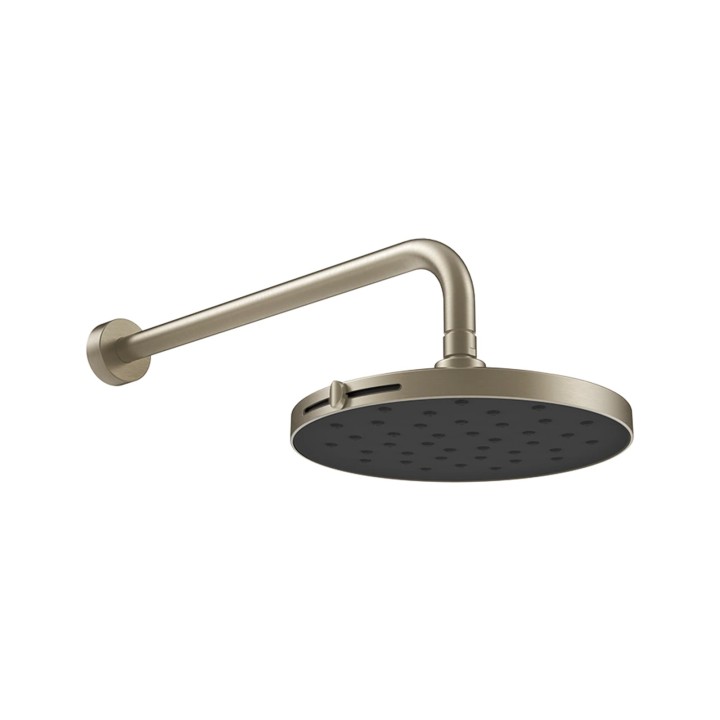 Gessi 47375 soffione anticalcare a parete orientabile a due funzioni Pioggia/Spray linea EMPORIO SHOWER