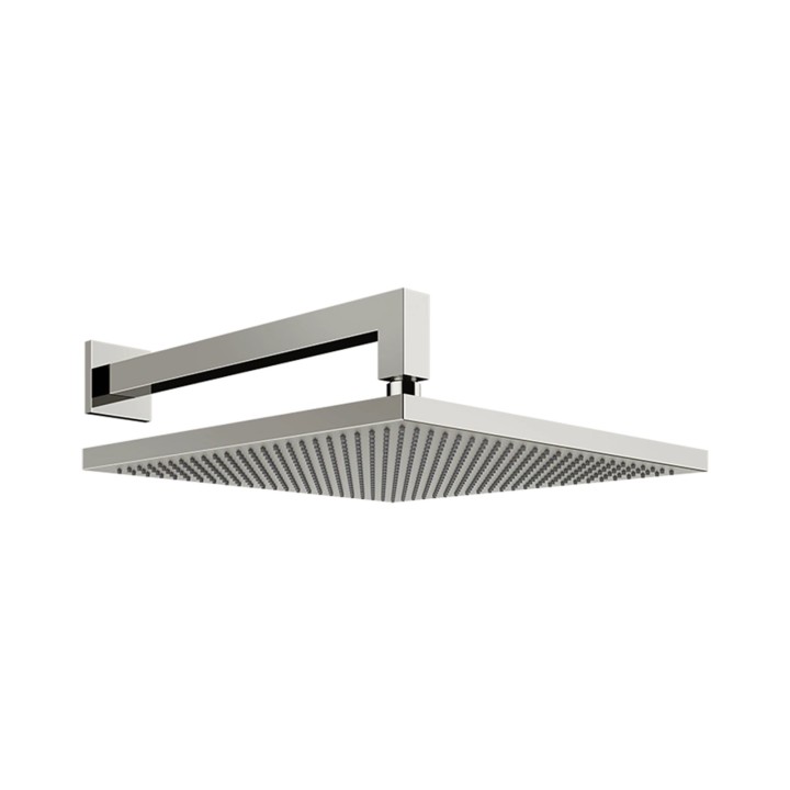 Gessi 47902 soffione anticalcare a parete orientabile funzione MICROPIOGGIA linea EMPORIO SHOWER