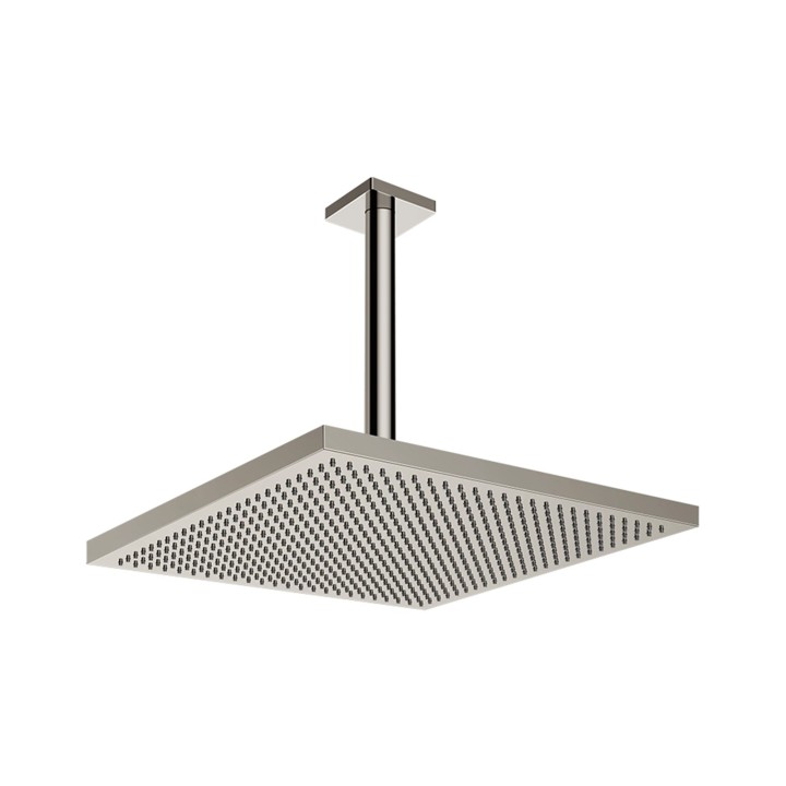 Gessi 47904 soffione anticalcare doccia a soffitto orientabile funzione MICROPIOGGIA linea EMPORIO SHOWER