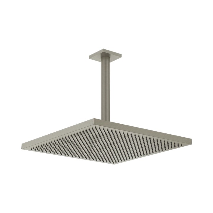 Gessi 47904 soffione anticalcare doccia a soffitto orientabile funzione MICROPIOGGIA linea EMPORIO SHOWER