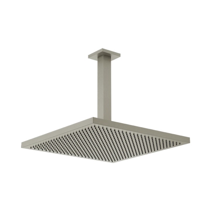 Gessi 47906 soffione anticalcare doccia a soffitto orientabile funzione MICROPIOGGIA linea EMPORIO SHOWER