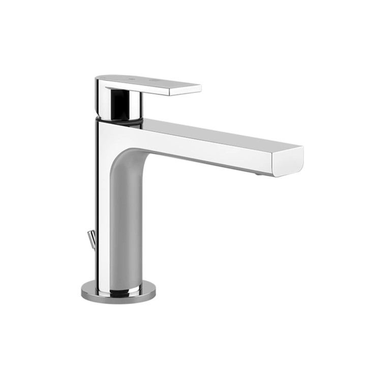 Gessi 38602 miscelatore lavabo con scarico e flessibili di collegamento linea EMPORIO VIA MANZONI