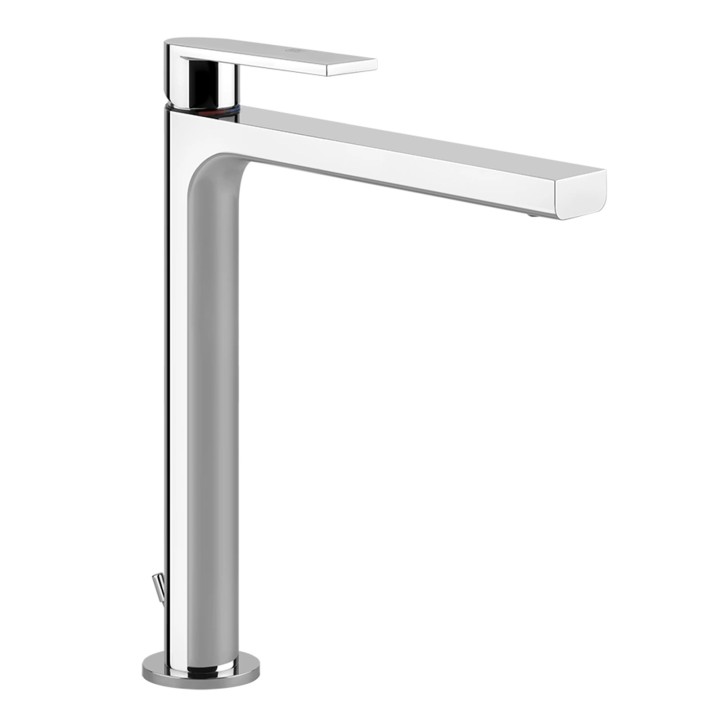 Gessi 38603 miscelatore lavabo alto con scarico e flessibili di collegamento linea EMPORIO VIA MANZONI